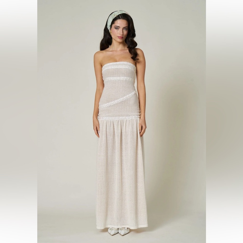 Fait Par Foutch COLETTE DRESS - IVORY
